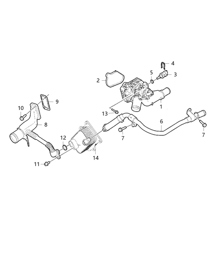 2007 Jeep Compass Seal Diagram for 68439761AA