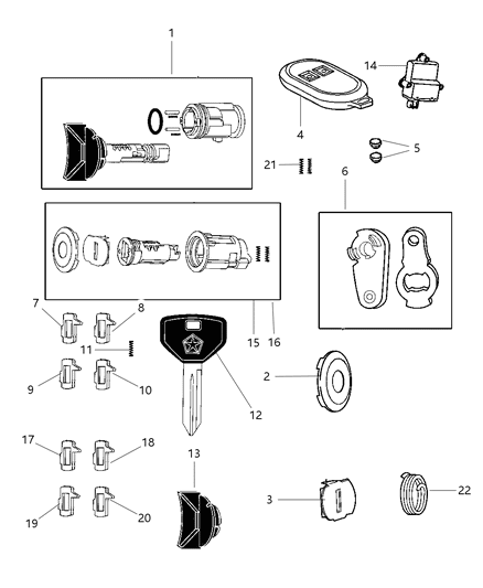 Module Time And Alarm Diagram for 56049071AG