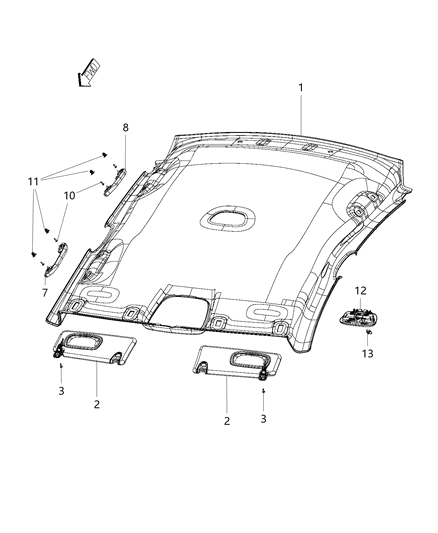 Visor Includes Screw Diagram for 1WJ08DX9AD