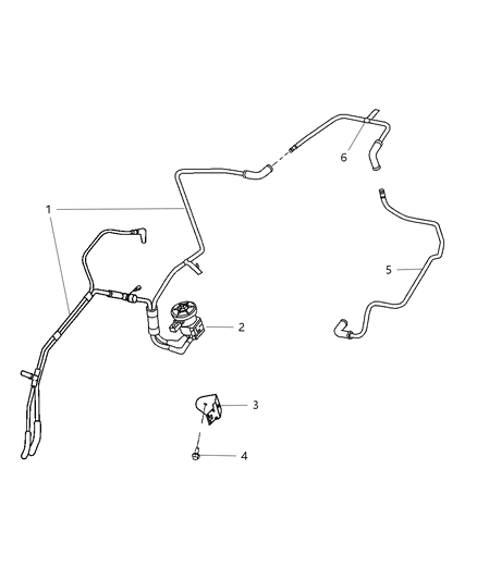 1986 Dodge 600 Harness Proportional Purge Solenoid Diagram for 4891077AE