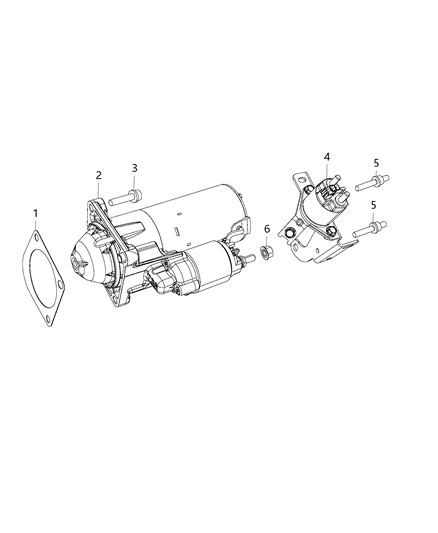 Relay Starter Diagram for 56029638AC