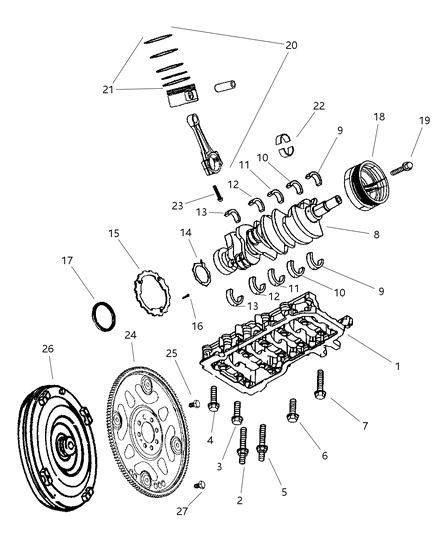 Converter Torque Diagram for R4736587AD