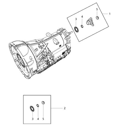 Flange Output Diagram for 68239860AD