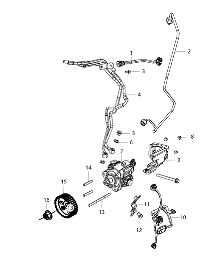 1993 Jeep Cherokee Bolt Diagram for 68158468AA