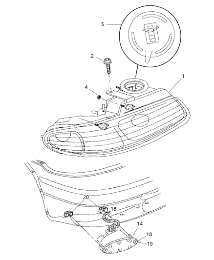 Headlamp Assembly Diagram for V7107041AA