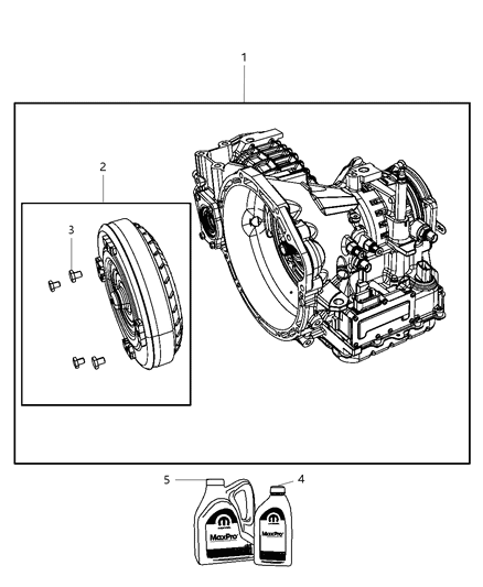 Transaxle Diagram for RL143175AA