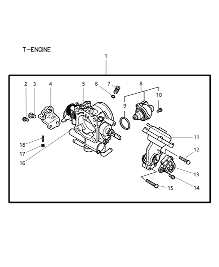 Idle Speed Control Diagram for 1450A069