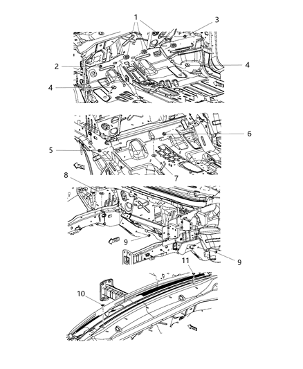 2015 Chrysler 300 Plug Body 57.17Mm Diagram for 55136945AA