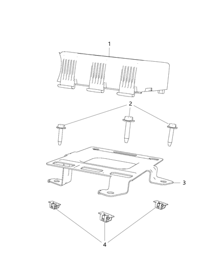 Module Trailer Tow Diagram for 68277136AC