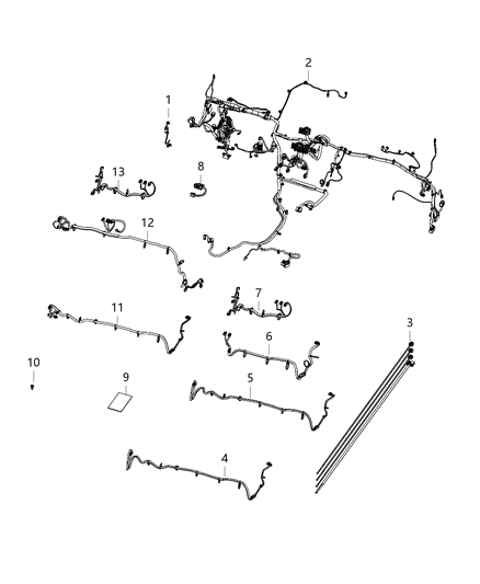 Screw And Washer Hexagon Head M8X2.50X30.0 Diagram for 6506708AA