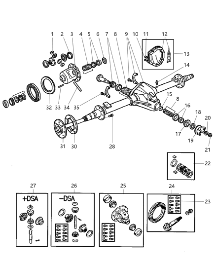 Seal, Drive Pinion Diagram for 4773237