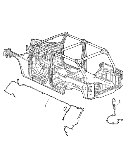1985 Jeep J10 Wiring Trailer Tow Diagram for 56055062AD