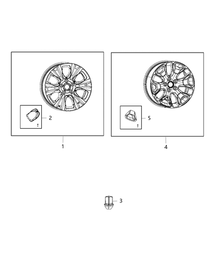 Insert Wheel Diagram for 5YR77CDMAA