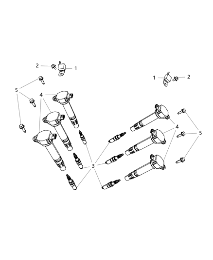 2012 Dodge Charger Capacitor Ignition Diagram for 5149243AC