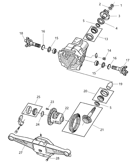 1985 Jeep Wagoneer Ring, Snap .085" Thick (Pink) Diagram for 4626707