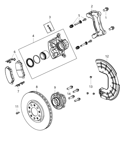 Screw Cap Head M10X1.25X24.30 Diagram for 6510762AA