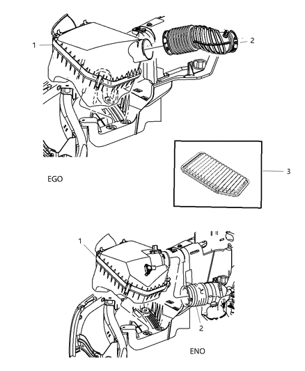 Air Cleaner Diagram for 4721130AF