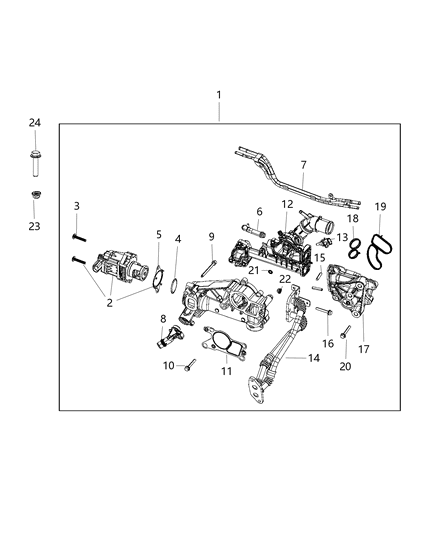 2008 Jeep Commander Plug Diagram for 68317605AA