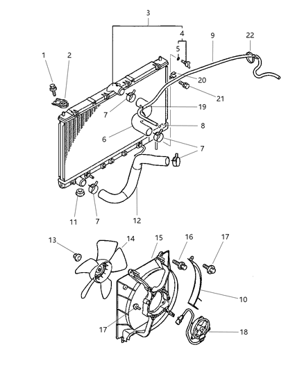 1984 Dodge D250 Bolt, Cruise Control Electrical (6X12) Diagram for MS240028