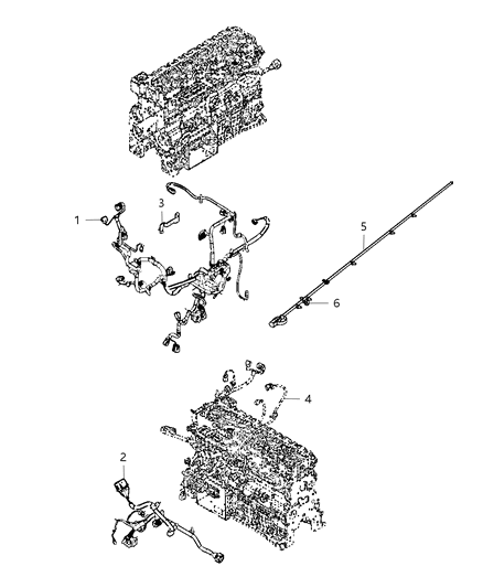 2003 Dodge Sprinter 3500 Wiring Engine Diagram for 68138979AA