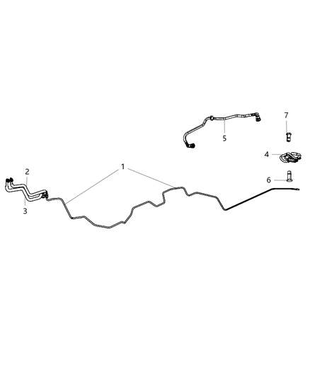 Jumper Fuel Return Diagram for 4721866AB