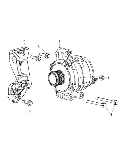 Generator Engine Diagram for R6029656AB