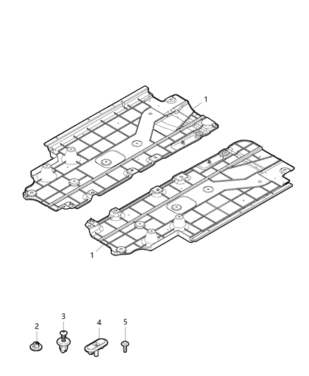 1987 Jeep Comanche Screw Hexagon Head M5X20 Diagram for 6510944AA