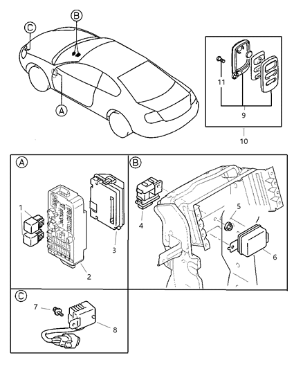 Module Time And Alarm Diagram for MR587197