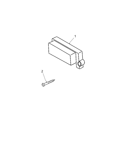Module Powertrain Control Diagram for 56041628AE