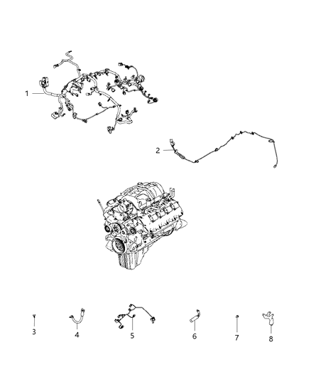 1992 Jeep Comanche Strap Tie For Electrical Connector Repair Info Visit Website Diagram for 56008876