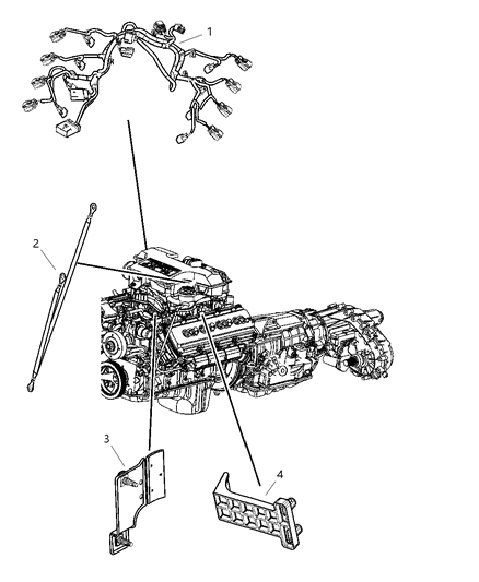 1995 Chrysler LHS Wiring Engine Diagram for 56051738AE