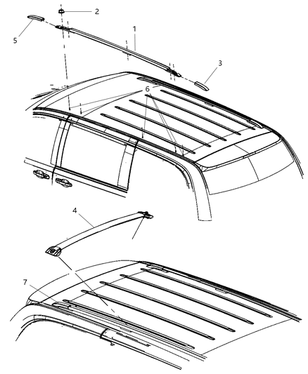 Patch Mastic Diagram for 5113574AA
