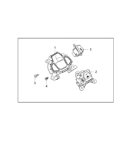 2001 Chrysler Prowler Switch Console Diagram for 6VN32LXHAA