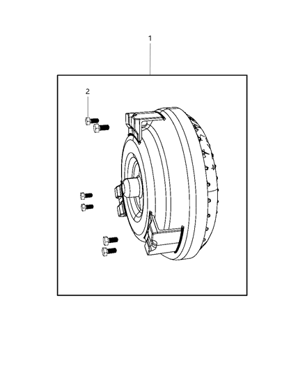 Converter Kit Torque Diagram for R8078840AB