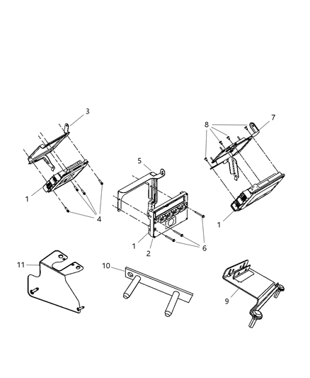 Module Powertrain Control Generic Diagram for 5034305AD
