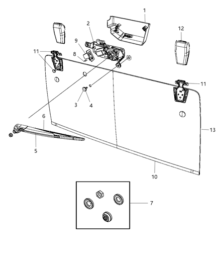 Washer Diagram for 68030982AA