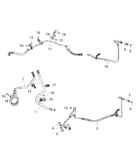 1997 Jeep Cherokee Screw And Washer Diagram for 6106793AA