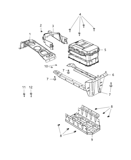1988 Jeep J20 Bracket Cable Mounting Ppu Cable Support Diagram for 68302532AC
