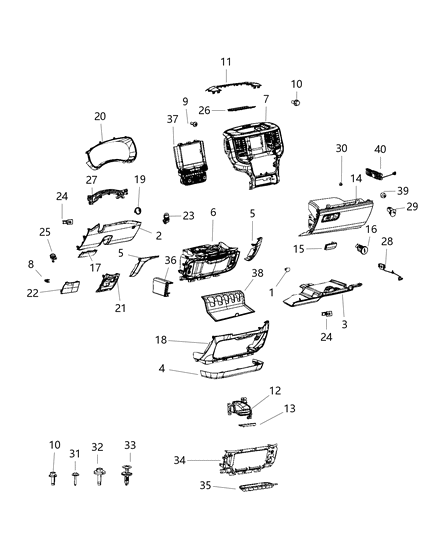 Screw Hexagon Flange Head M4.2X1.70X15.00 Diagram for 6101945