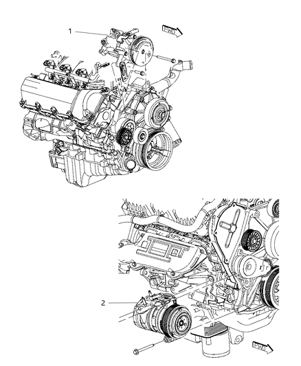Compressor A/C Diagram for R5111406AD