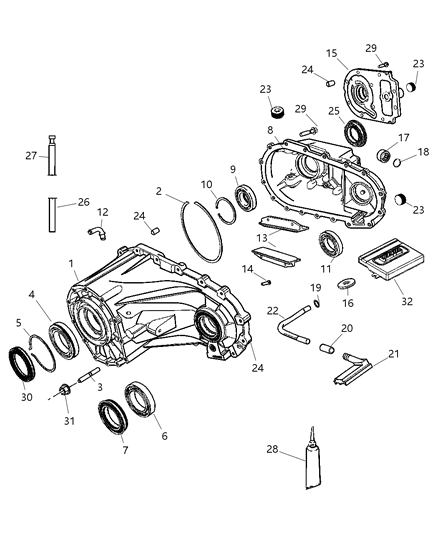 Seal Oil Diagram for 5143733AA