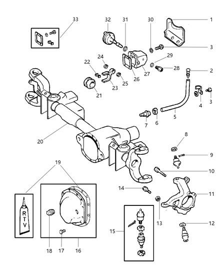1989 Chrysler Conquest Bolt, Hub Mounting Diagram for 4746775