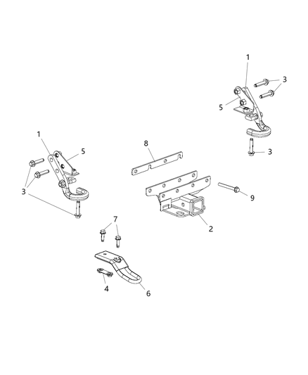 Tapping Plate Diagram for 4680646AB