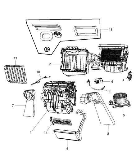 2024 Jeep Grand Wagoneer L Cable Mode Diagram for 68004203AA