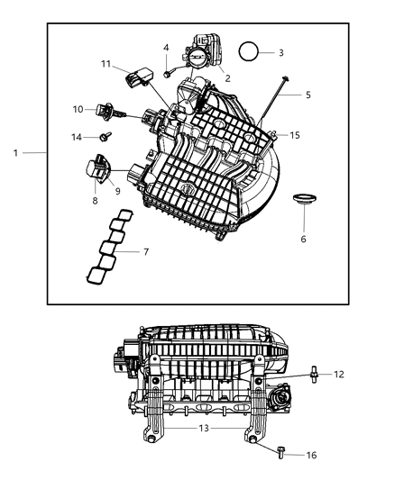 Actuator Diagram for 4593676AC