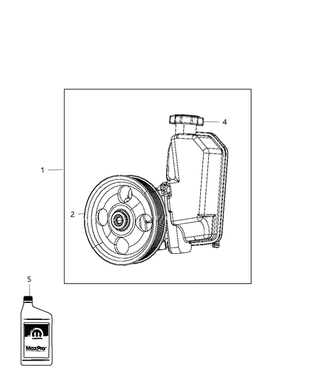 Pump Power Steering Diagram for R2129328AC