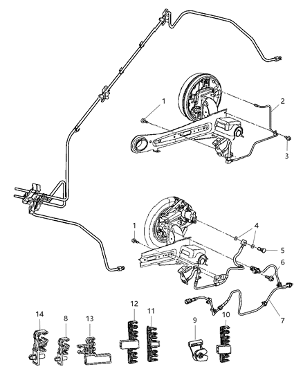 2024 Dodge Durango Clip Fuel Bundle Diagram for 5278729AA