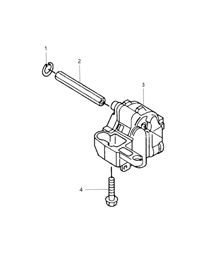 Driver, Driver Side Diagram for 68034327AB