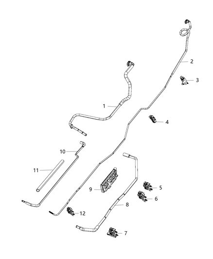 Tube Clean Air Diagram for 68193436AB