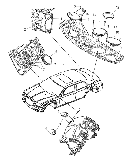 Amplifier Diagram for 5035022AB